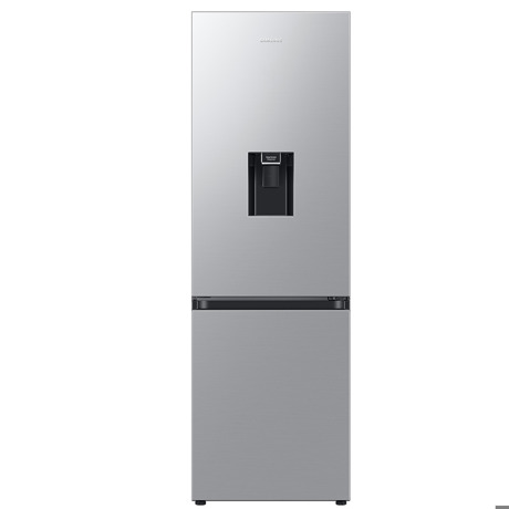 Combina frigorifica Samsung RB34C632ESA/EF, 341 l, Total No Frost, All-Around Cooling, Compresor Digital Inverter, Dozator apa, WiFi, Clasa E, H 185 cm, Inox